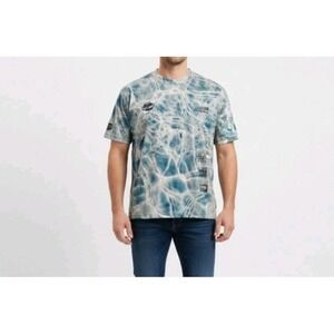 Cross Eyed‎ Moose Wilder Graphic Tee alfalfa Pool Print Men's Size XL